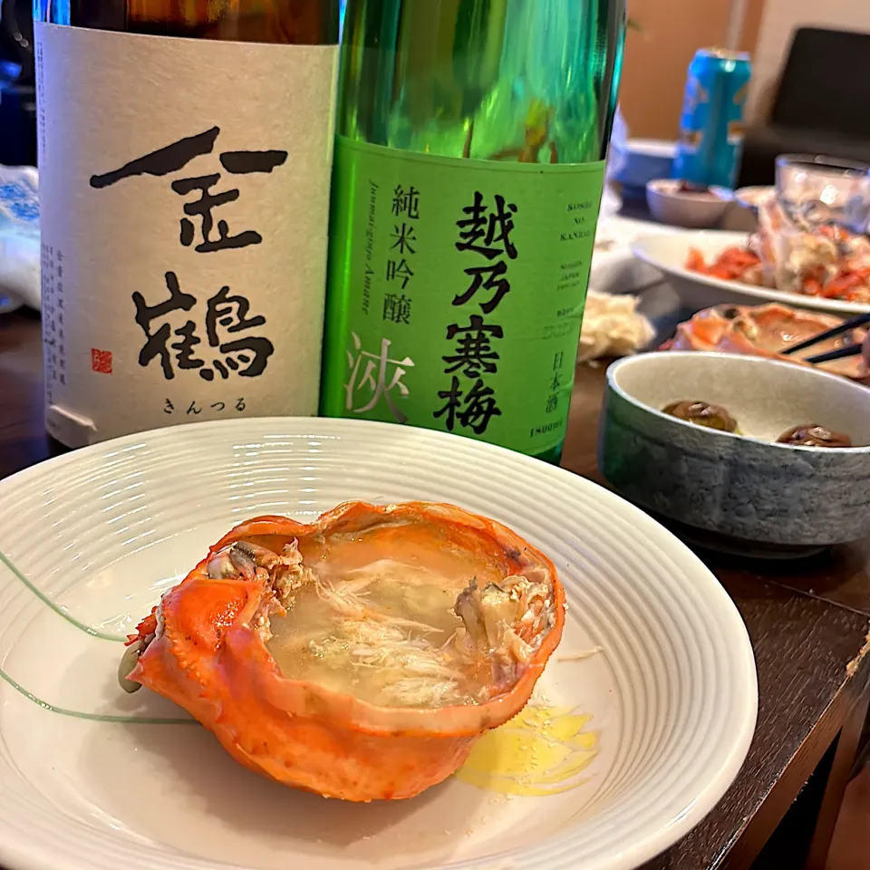 蟹味噌&日本酒|らんさん