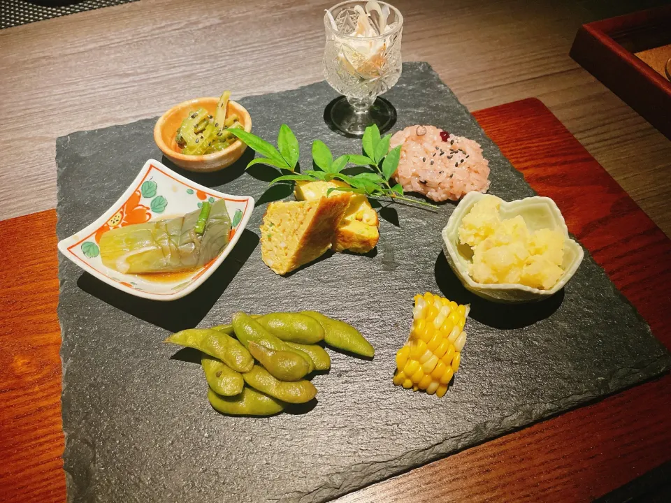 Snapdishの料理写真:💓素敵なお通し💓|クランちゃんさん