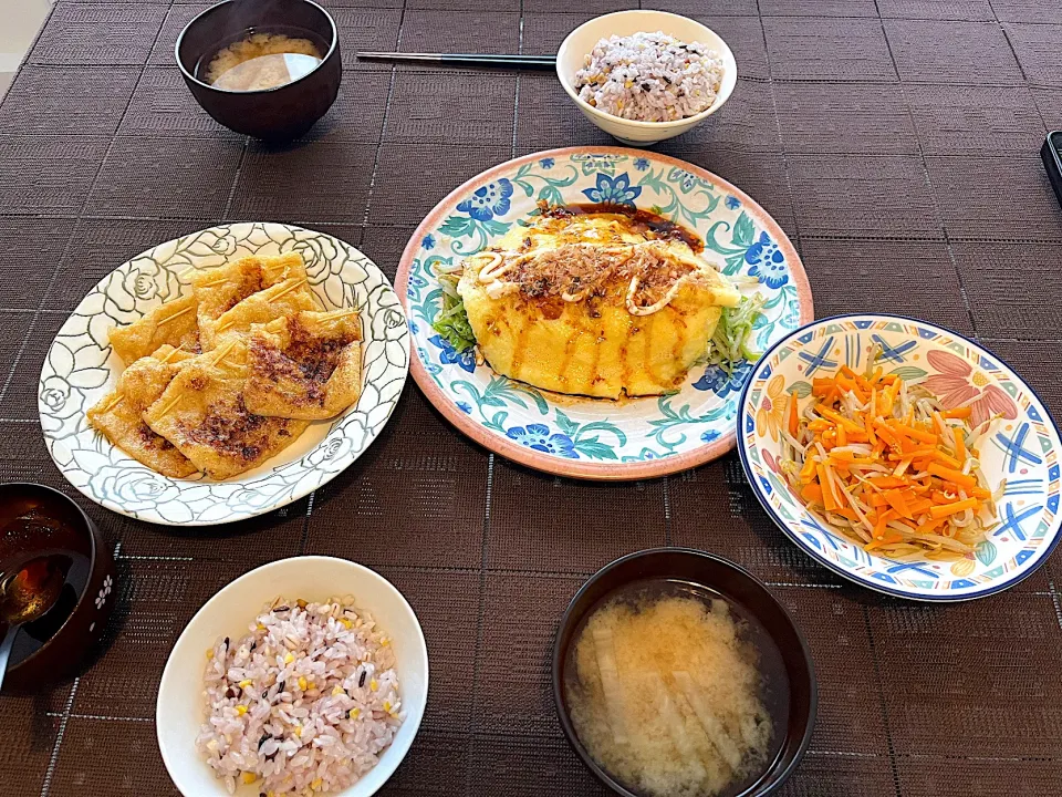 お昼外食って聞いてたから夕飯はヘルシーに|きなこさん