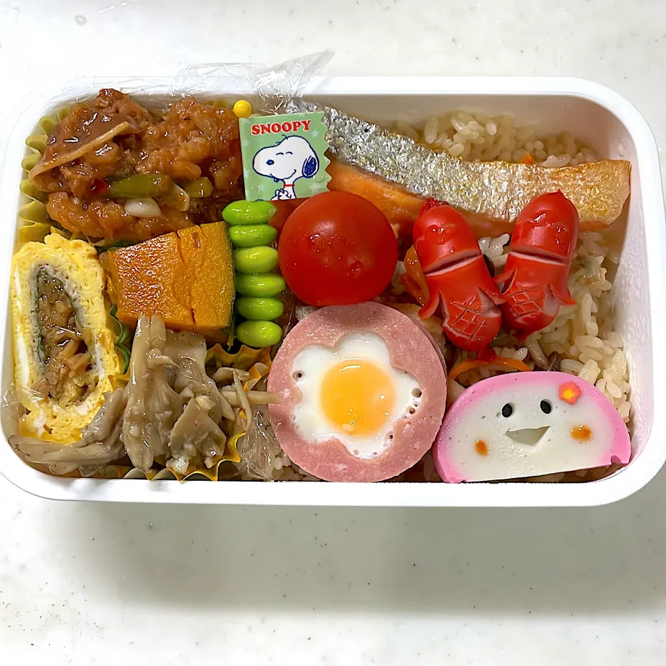 2024年8月6日　オレ弁当♪|クッキングおやぢさん