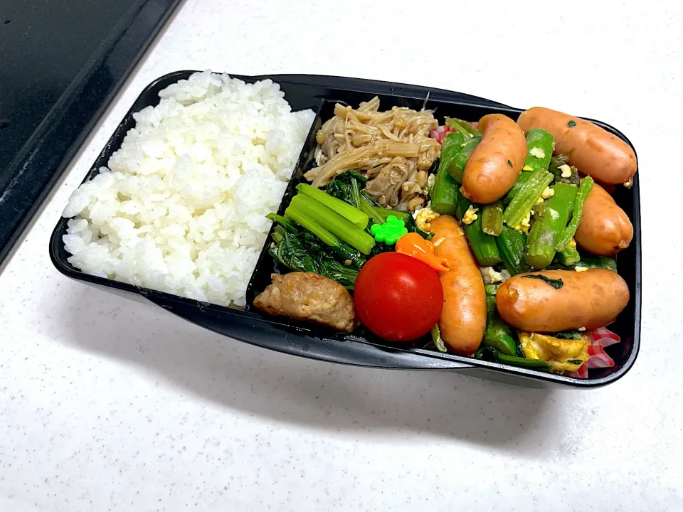 8/6 旦那弁当≫ウインナー弁当|ゆさん