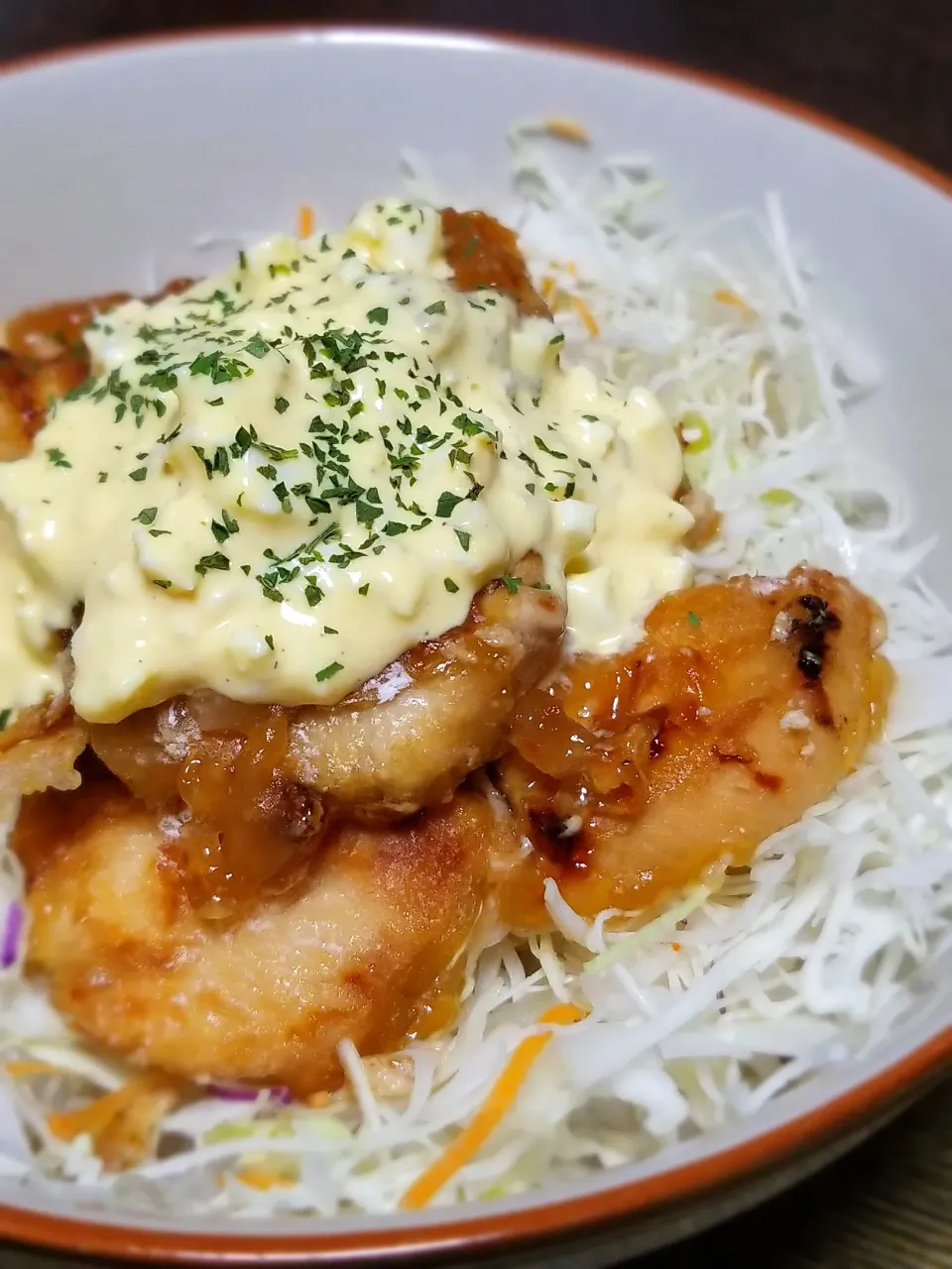 パパ作👨下味冷凍🐔チキン南蛮丼|ぱんだのままんさん