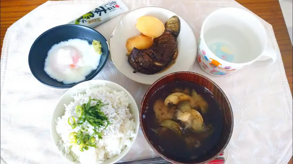 8/6の朝ごはん🍚
しらす丼|卯月さん