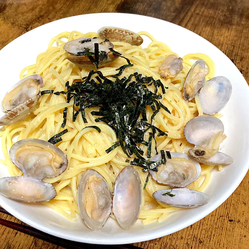 アサリと明太子のパスタ|しあぺんさん