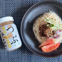 Snapdishの料理写真:冷やし混ぜ坦々麺|Taさん