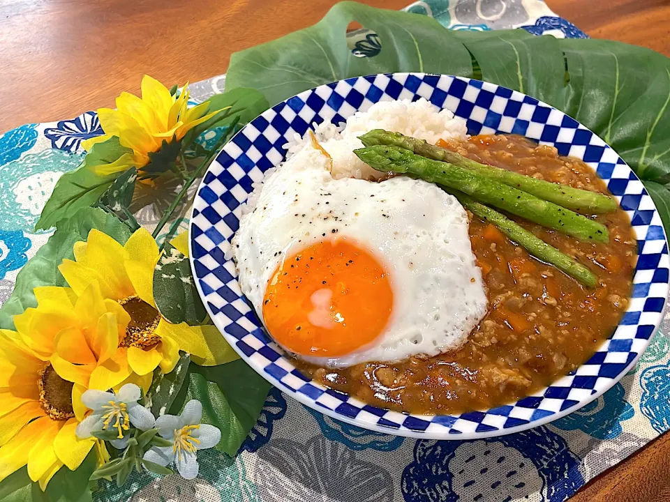 休日のお昼ご飯⭐️キーマカレー💛|🌼はなちゃん🌼さん