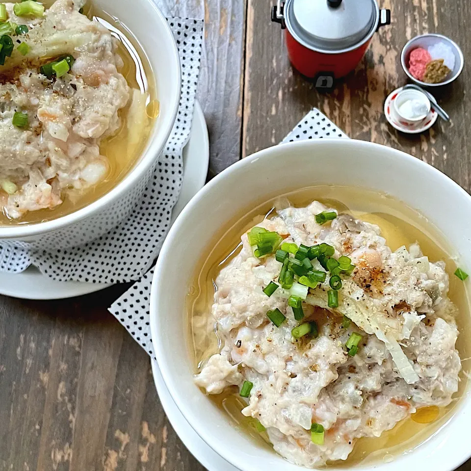 Snapdishの料理写真:海老あん乗せ蒸し豆腐|七海さん