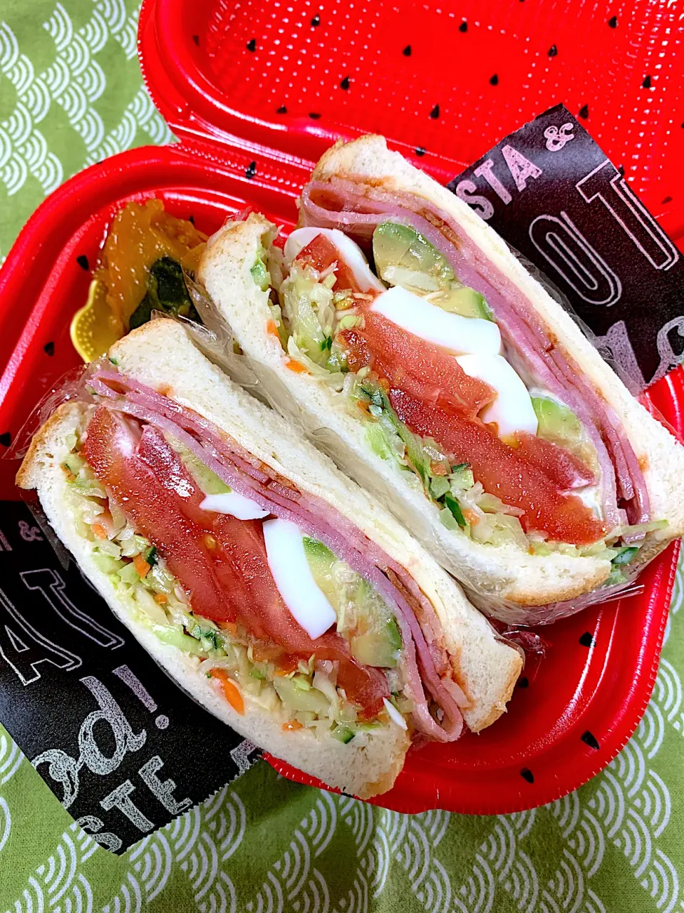 自分弁当🥪|がおりんさん