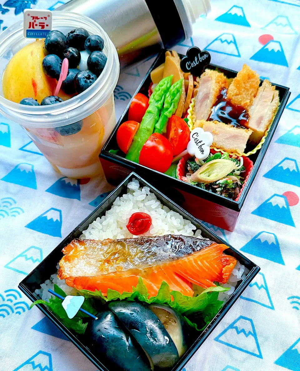 Snapdishの料理写真:2024/08/08 🇯🇵日の丸弁当|Blueberry🫐さん