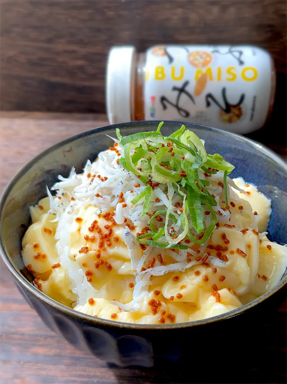 からあげビールさんの料理 朝ごはんにオススメ♪TDKG 卵豆腐かけごはんwithつぶみそ|9421beruさん