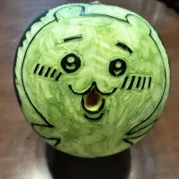 Snapdishの料理写真:🍉ちいかわ西瓜🍉|みよぱさん