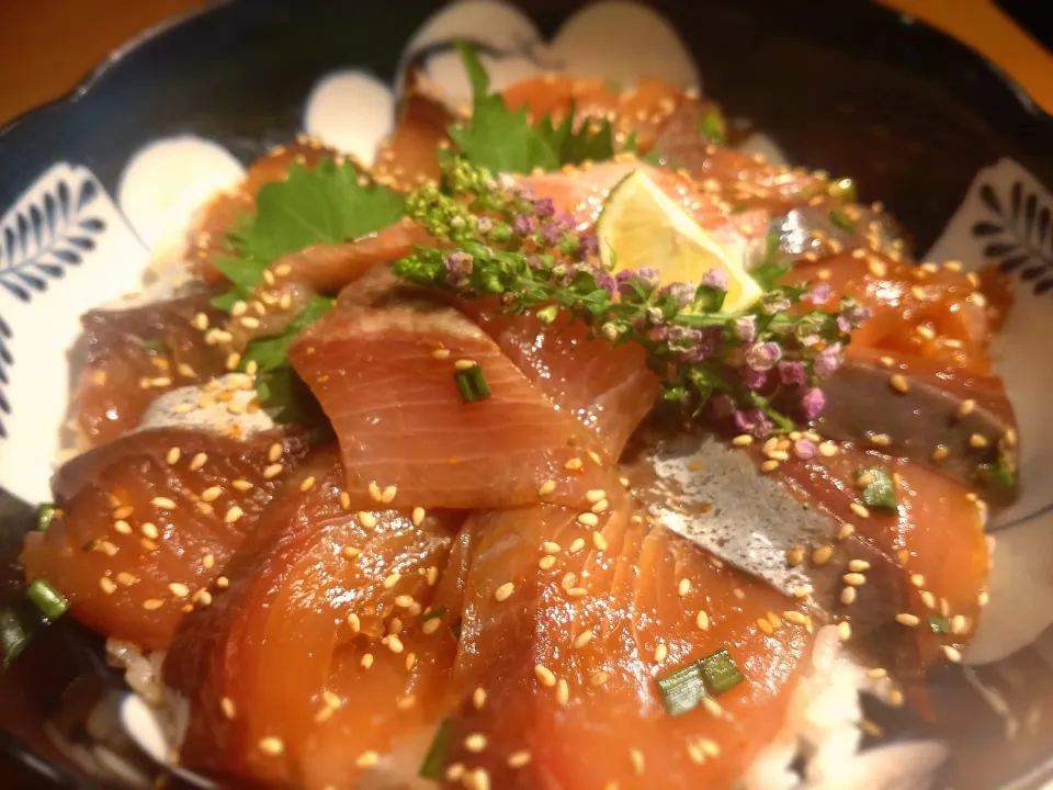 鰤の漬け丼！！|ginさん