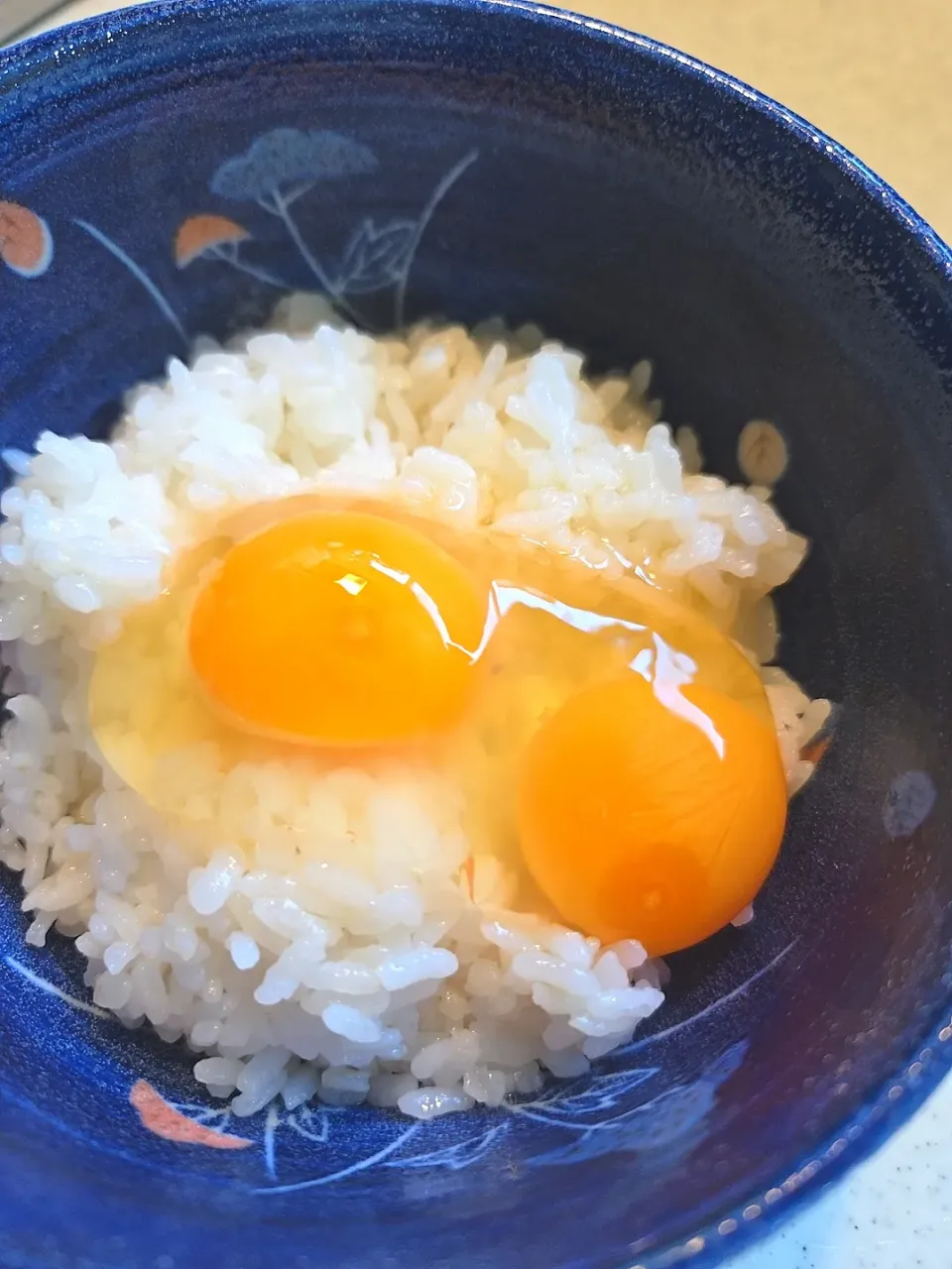 Snapdishの料理写真:初めて、双子の卵かけご飯😏|chiyukiさん