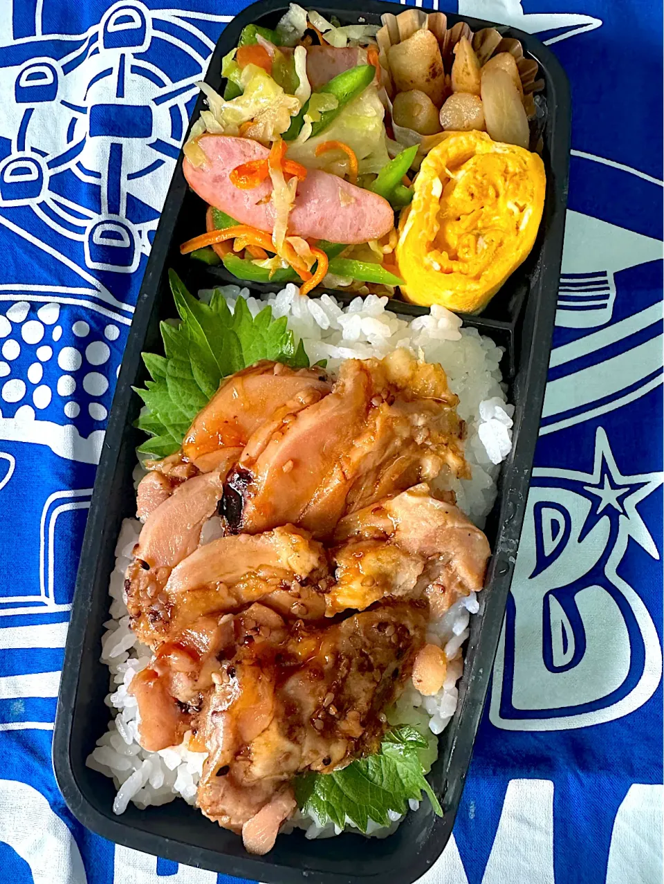 ８月９日 夏休み前の お弁当🍱|sakuramochiさん