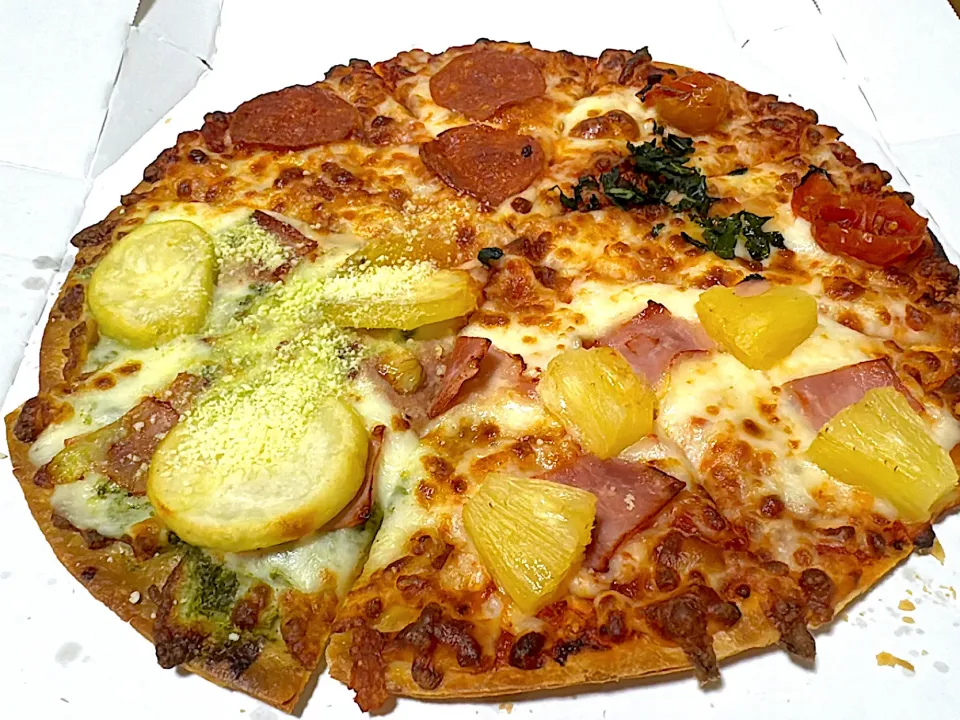 Snapdishの料理写真:ドミノピザ🍕|etsukunさん