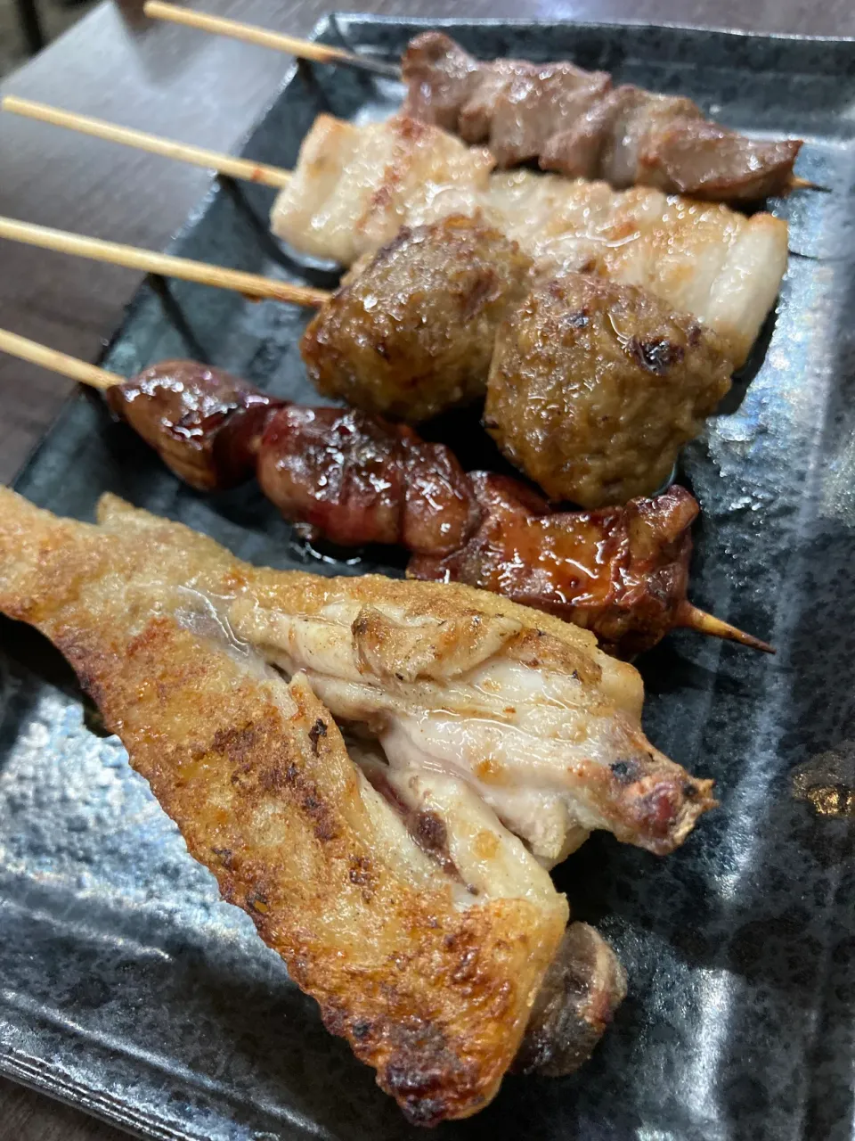 炭火焼鳥5本盛り ｺｹｯ🐔|Kojiさん