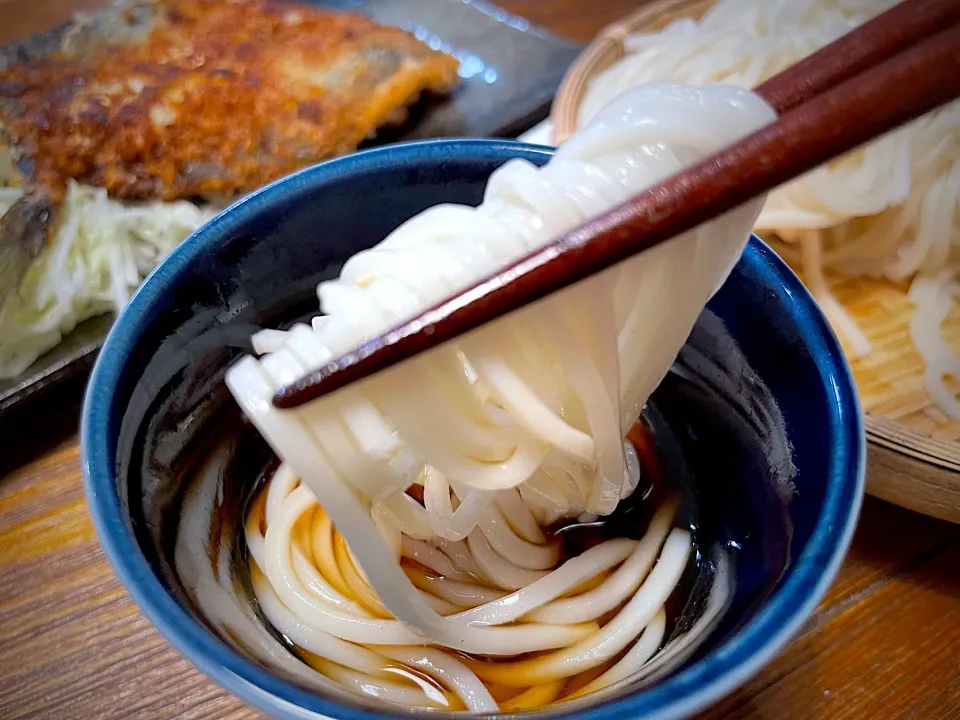 Snapdishの料理写真:自家製麺つゆ|n_nさん