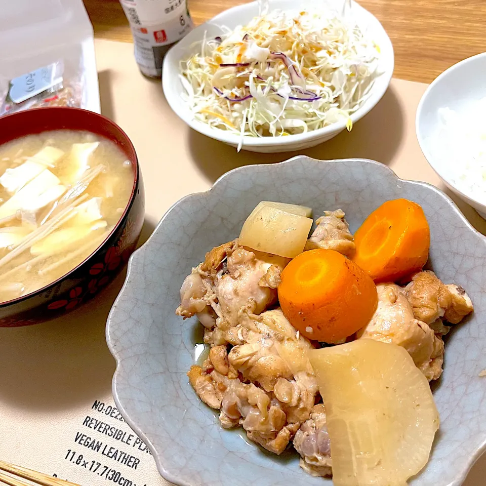 Snapdishの料理写真:2024/08/08 圧力鍋 手羽元&大根 さっぱり煮|kykyさん