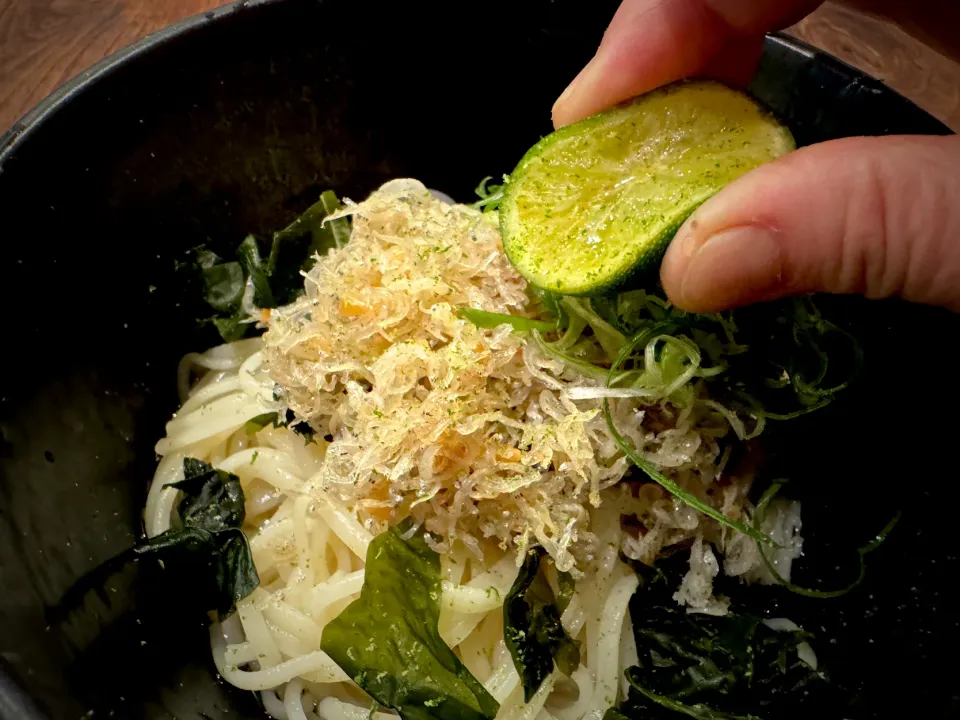 鳴門わかめとガーリックちりめんそうめん|半田手延べそうめんの店 阿波や壱兆さん