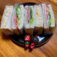 Snapdishの料理写真:塾サンド|tororoimoさん