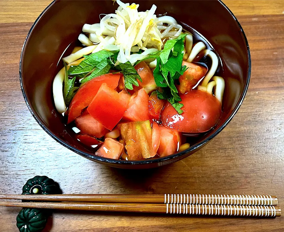 冷やしトマトうどん🍅|shokoさん