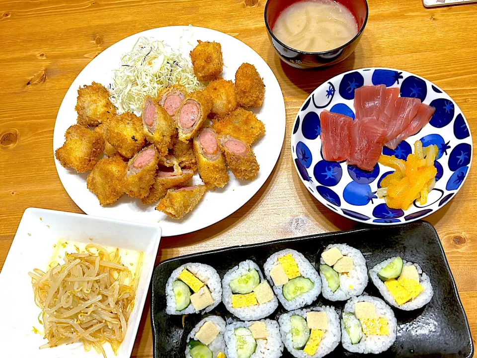 今日の晩ごはんです。|地蔵菩薩さん