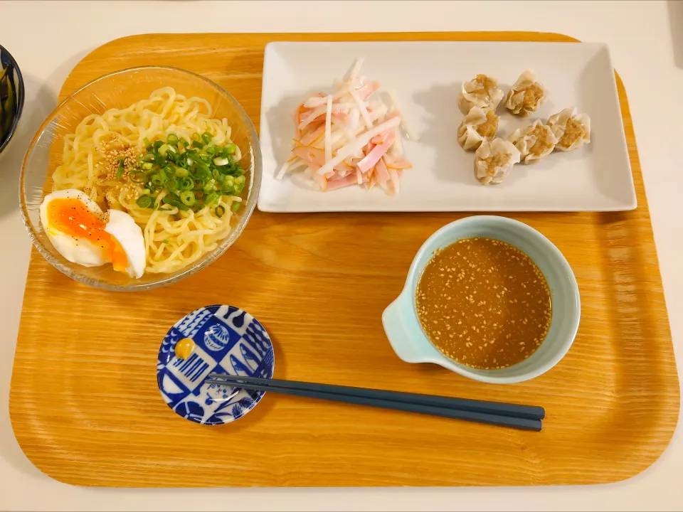 今日の夕食　ざるラーメン|pinknari🐰🌈さん