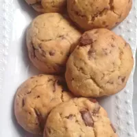 Snapdishの料理写真:cookies au chocolat|Ryn Rayeneさん