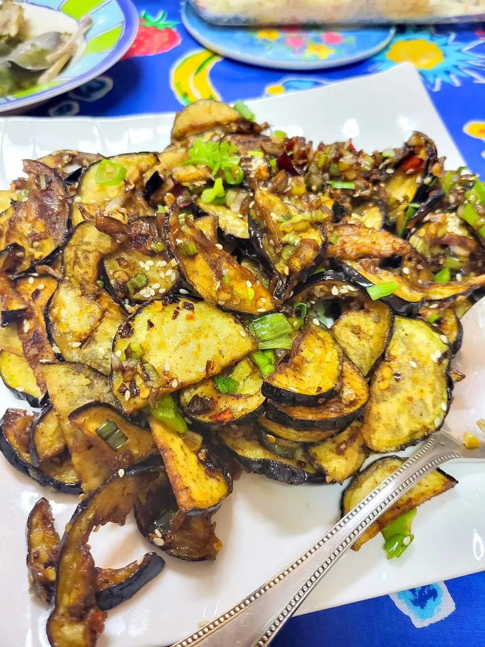 Chinese aubergine 🍆 salad|hinaさん