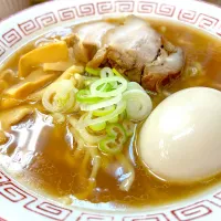 Snapdishの料理写真:台東区稲荷町の喜多方食堂さんにて朝ラー🍜|Kumi Satouさん