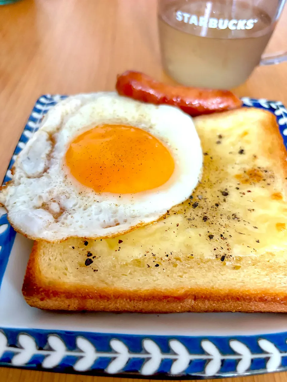 Snapdishの料理写真:8/12の朝ごはん~トーストプレート~|ゆかｕさん