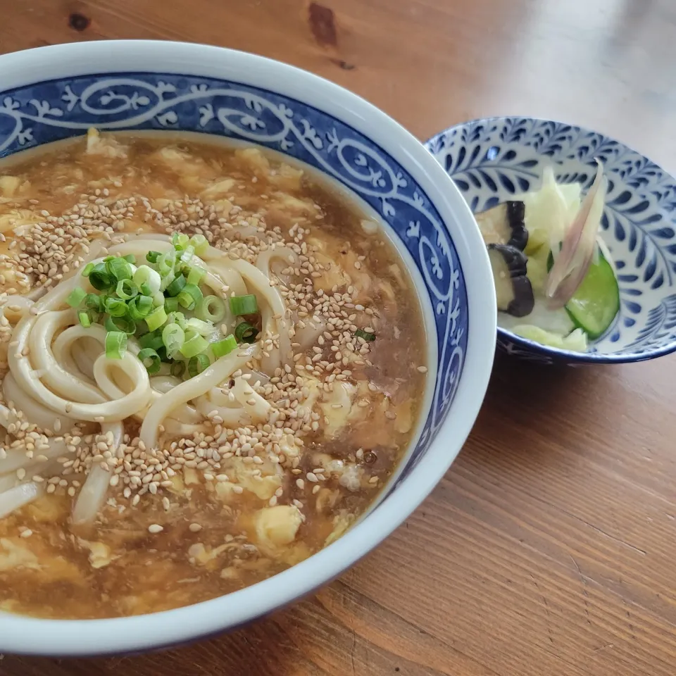 かき玉うどん|あんさん