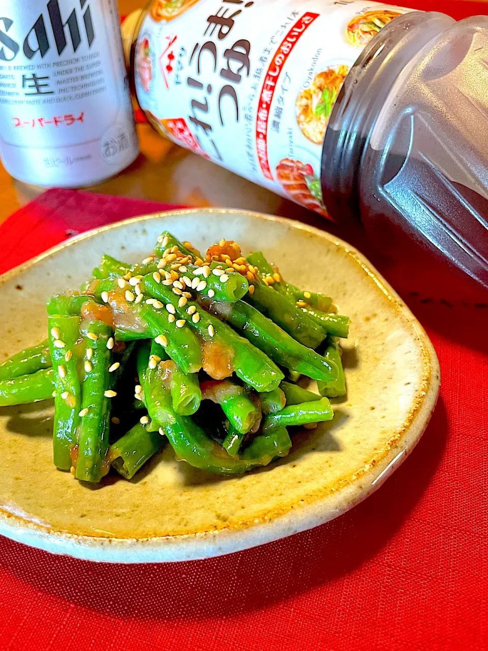 Snapdishの料理写真:ひろりんさんの料理 ささげのサッパリ✨これウマ梅和え✨|おかちさん