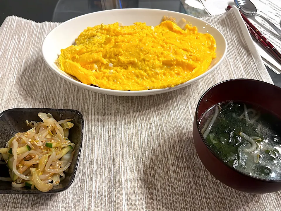 フワトロまでは程遠い卵チャーハン|さかもっつさん