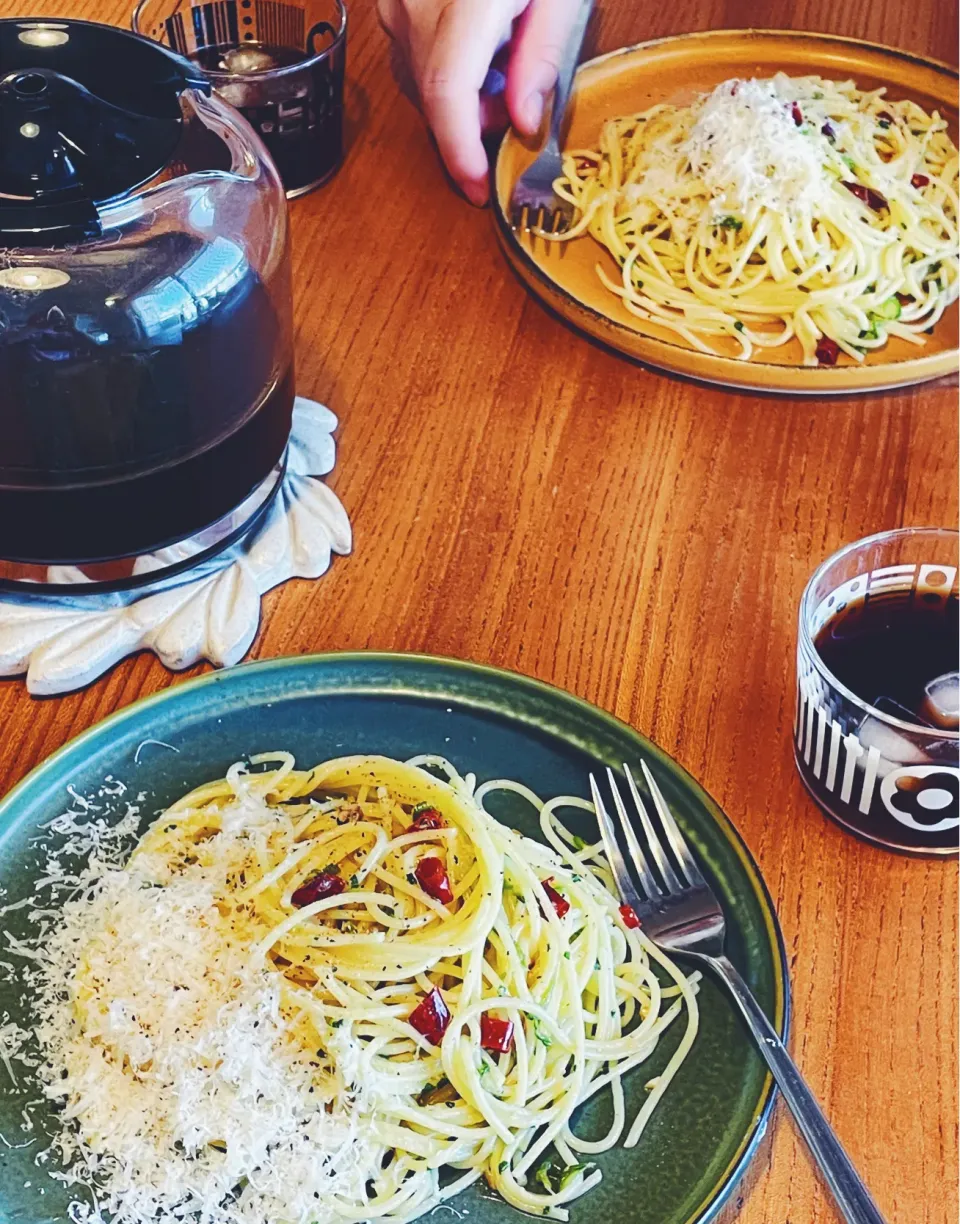 伊豆土産の唐辛子ペペロンチーノ🌶|マアコさん