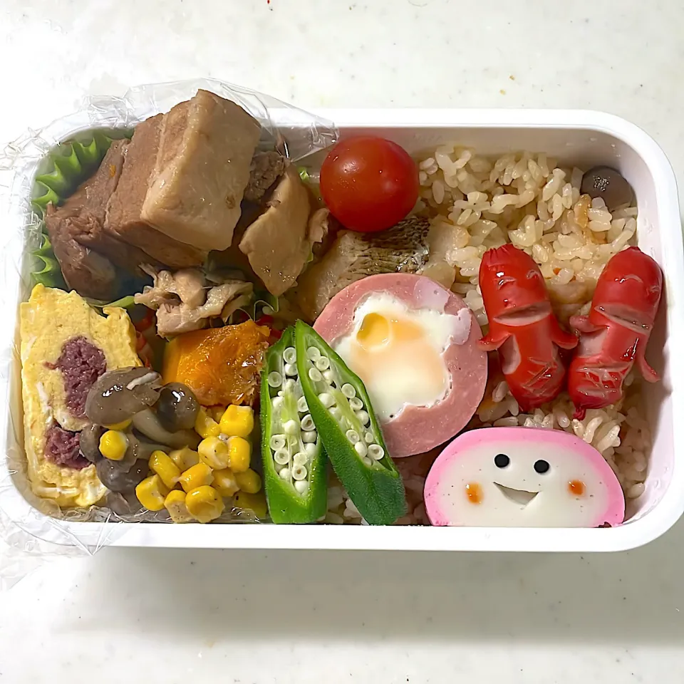 2024年8月13日　オレ弁当♪|クッキングおやぢさん