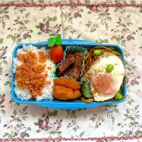 Snapdishの料理写真:8/12 息子バイトお弁当| かけママさん