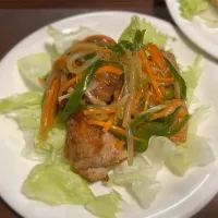 Snapdishの料理写真:あんかけ唐揚げ|ふくみみさん