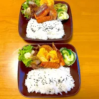 Snapdishの料理写真:オッサンズ弁当|ケイトママさん