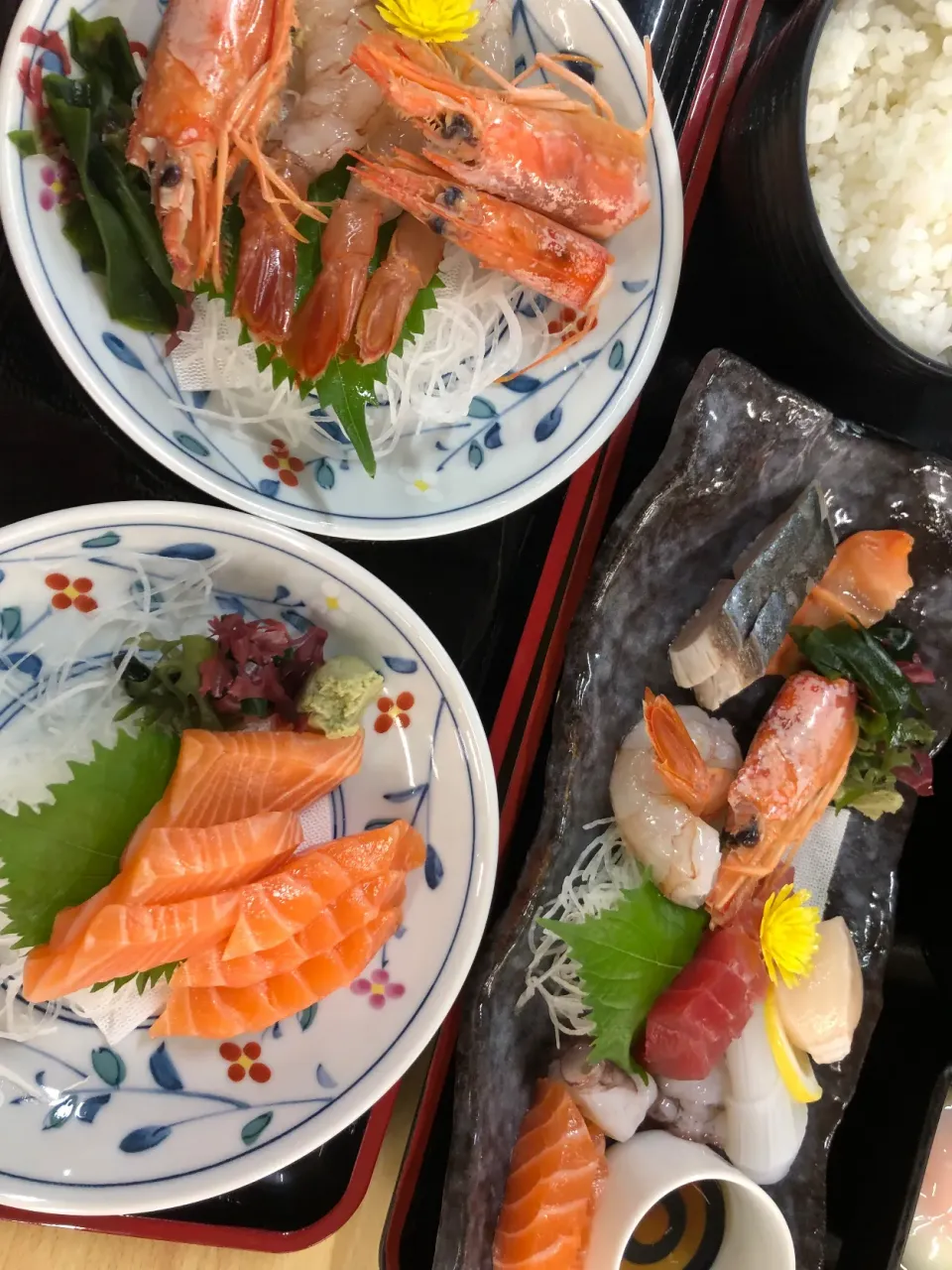 Snapdishの料理写真:海鮮定食🍤|ゆうりさん