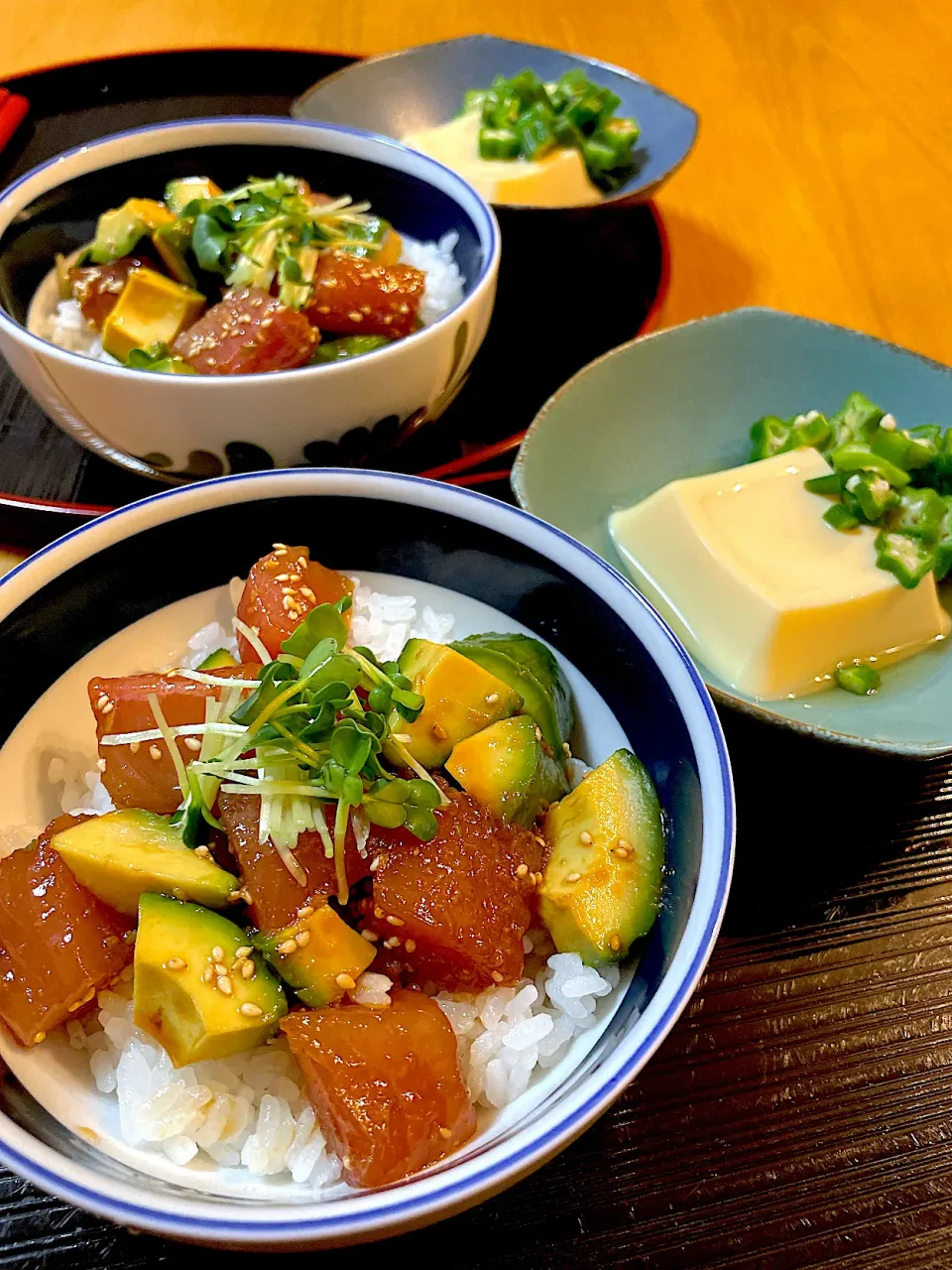 キハダマグロのポキ丼|Mikaさん