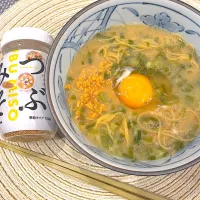 Snapdishの料理写真:つぶみそにゅうめん|Cookieさん