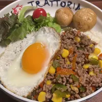 Snapdishの料理写真:ガパオライス|ふくみみさん