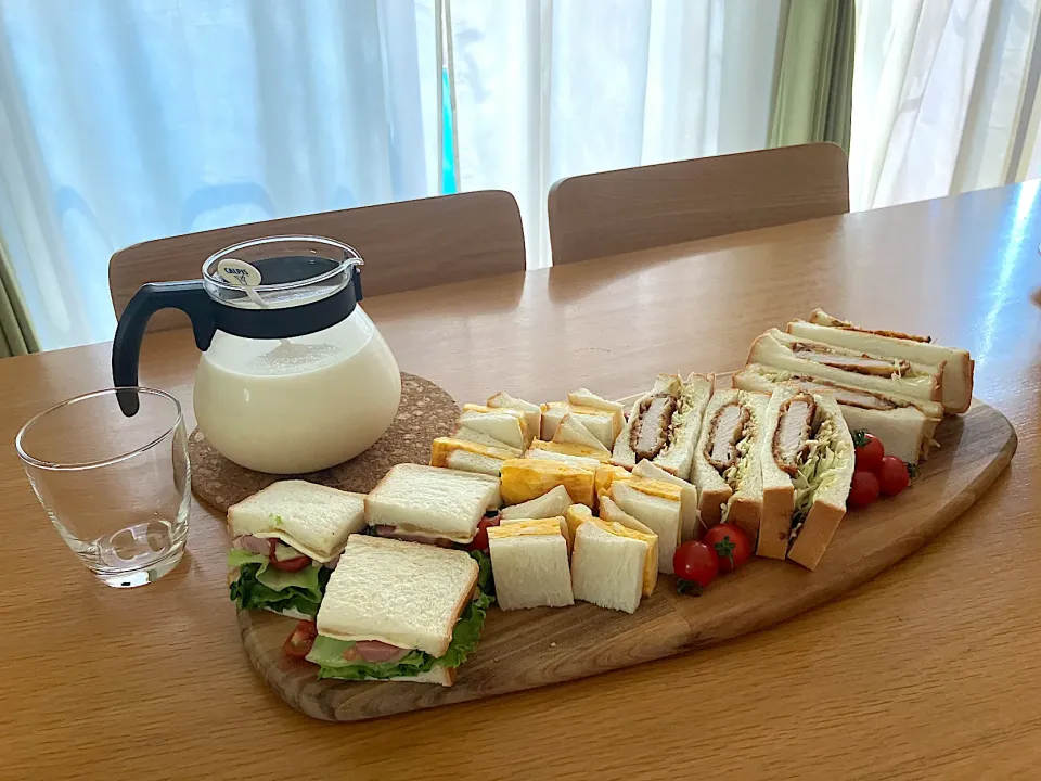 ＊サンドイッチ🥪＆コーンスープ🌽＊|＊抹茶＊さん