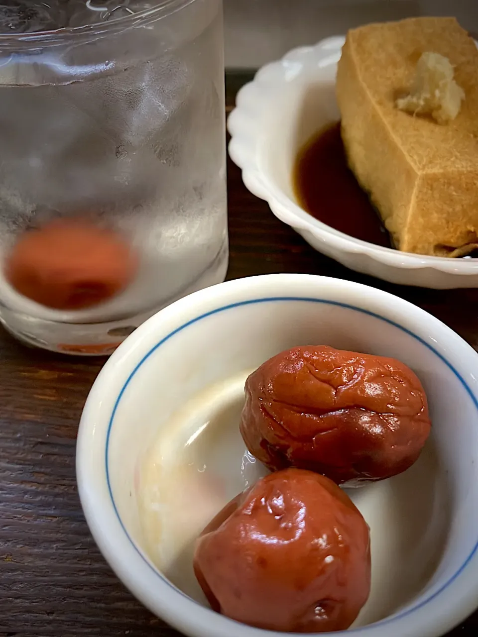 焼酎には必ず梅干しの私 焼き鳥太閤さん自家製梅干し|🐈⸒⸒⸒⸒つるのダンス🐈🐾さん