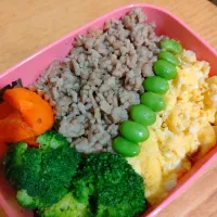 Snapdishの料理写真:３色丼！|アボカド🥑さん