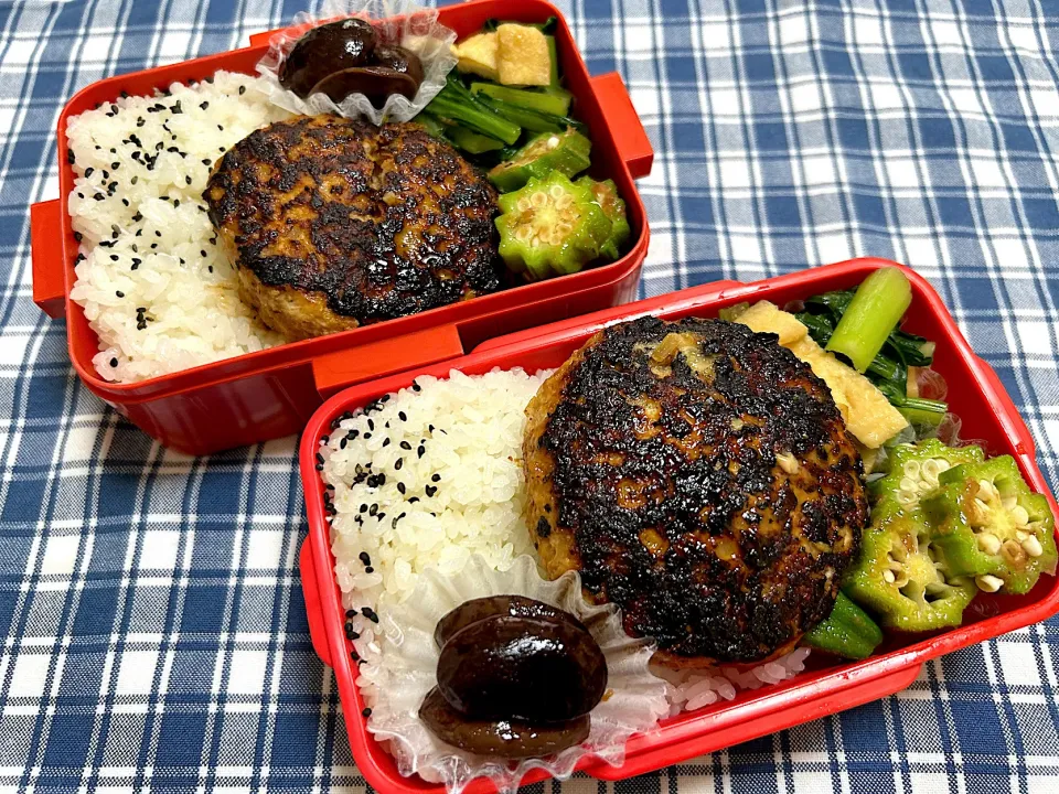 ポークバーグ弁当|kiusoudaiさん