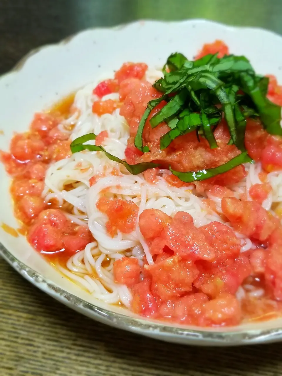 パパ作👨ひんやりトマト素麺|ぱんだのままんさん