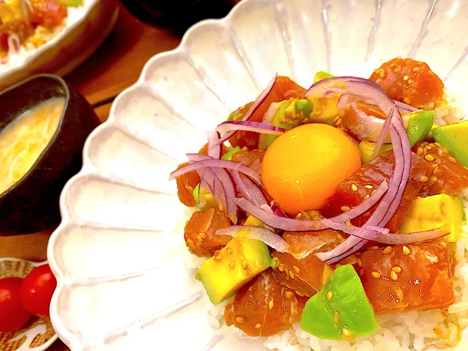 まぐろのポキ丼|すずさん