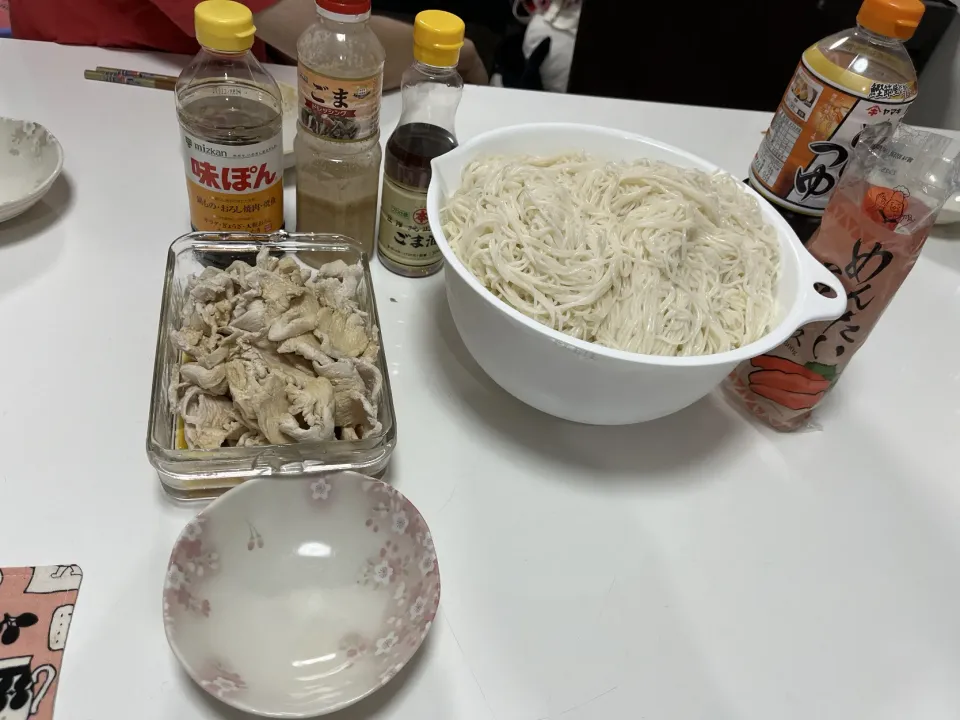 晩御飯☆素麺☆自家製簡単鶏ハム|Saharaさん